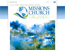 Tablet Screenshot of missionschurchorlando.com